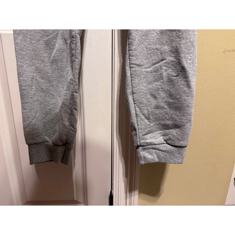 Champion Grey Men's Jogger Sweatpants Elastic Drawstring Waste Pockets Sz L - Picture 10 of 11